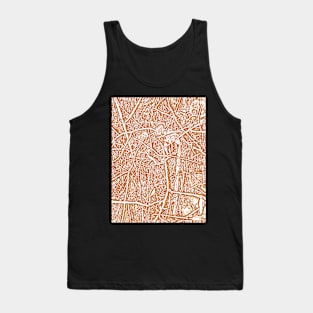 Nature Brush Pattern Tank Top